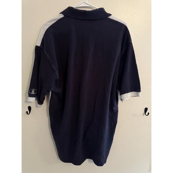 Champion Florida Gators Polo Shirt Mens Large NCAA Colorblock Cotton - Picture 4 of 4